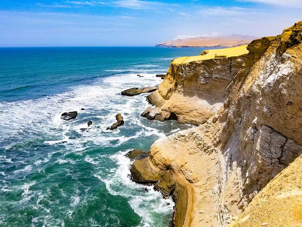 Paracas National Reserve coastline